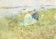 Maurice Prendergast Viewing the Ships